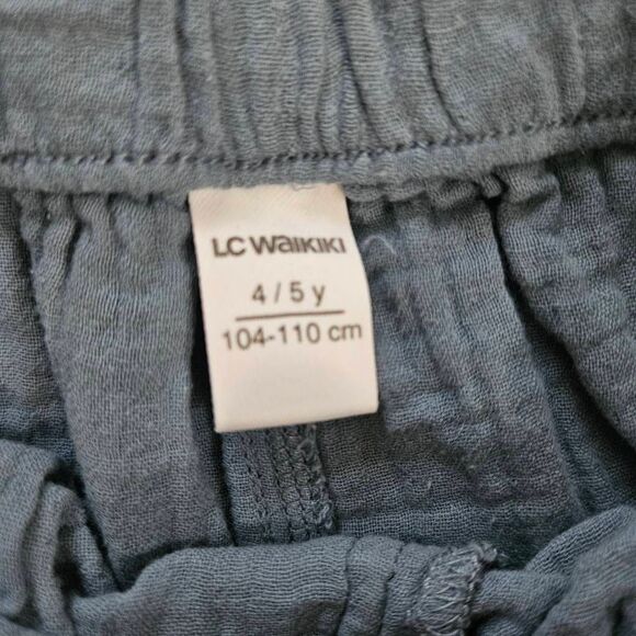 3/$15 LC Waikiki Blue Shorts Outfit Set Size 4-5 - Picture 3 of 3